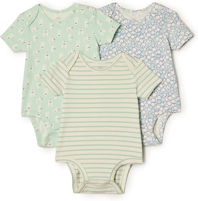 Amazon Essentials x Sofia Grainge Unisex Babies' Short Sleeve Crewneck Bodysuit by AmazonEssentials