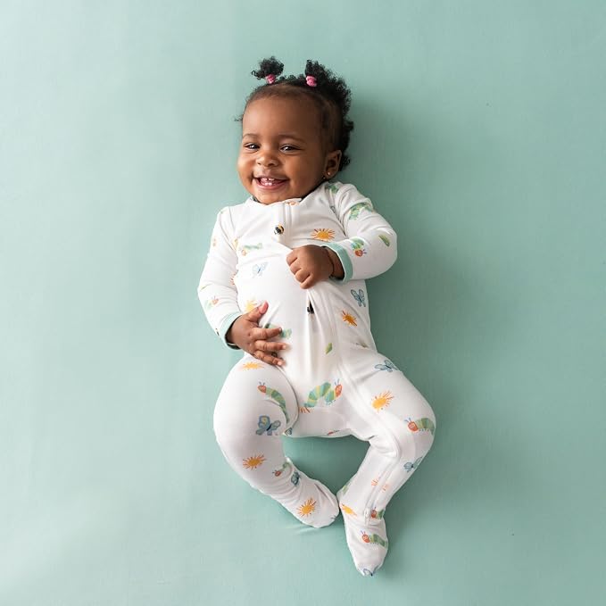 KYTE BABY Infant and Toddler Dual Zipper Footie, Ultra-Soft Rayon Made From - Image 2