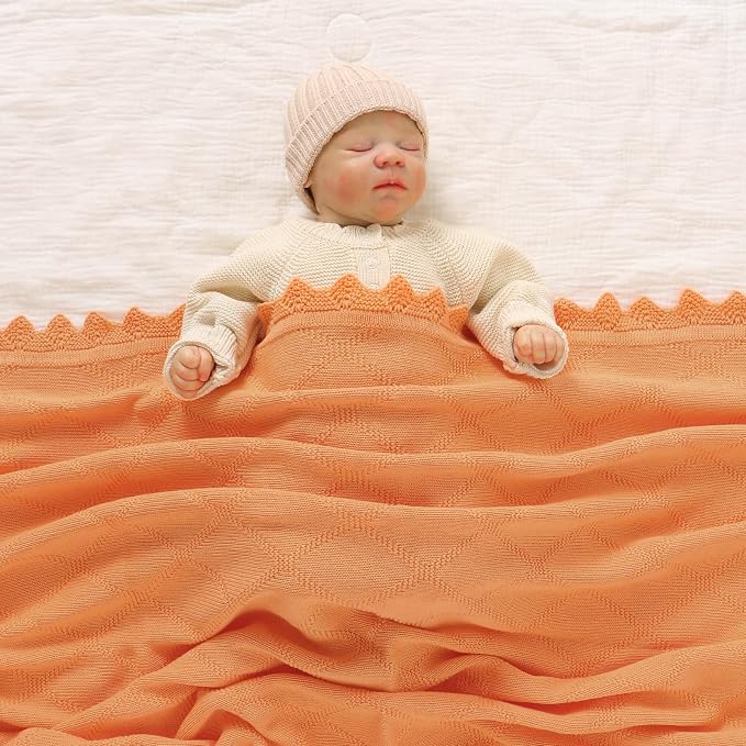 Hadetoto 100% Cotton Baby Blankets - Image 2