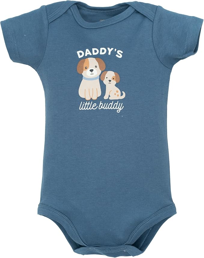Hudson Baby Unisex Baby Cotton Bodysuits 5-pack - Image 7