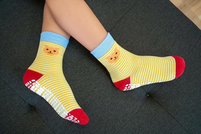 RATIVE Non Skid Anti Slip Crew Socks - Image 7