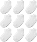 Baby Non Slip Grip Ankle Socks for Infants Toddlers Kids Boys Girls 9 Pack | by JAKIDAR