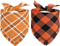 Kytely Fall Dog Bandana, Large Autumn Bandanas 2Pack by Kytely