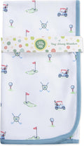 Little Me Blankets for Baby Boys' Swaddling Receiving Blanket, 30 x 27 Inches by LittleMeChildrensApparel