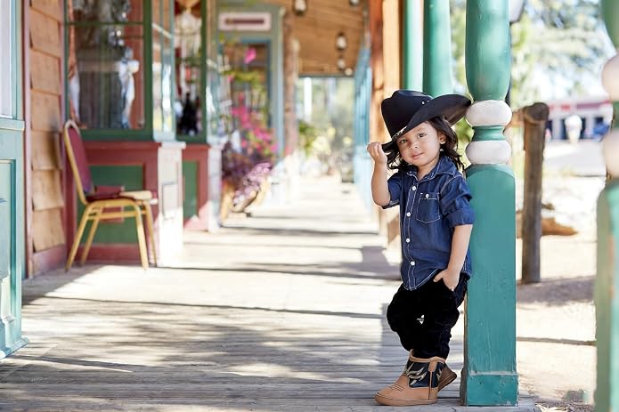 Jastore Baby Boys Girls Cowboy Boots Infant Western Booties Toddler Soft Sole - Image 3