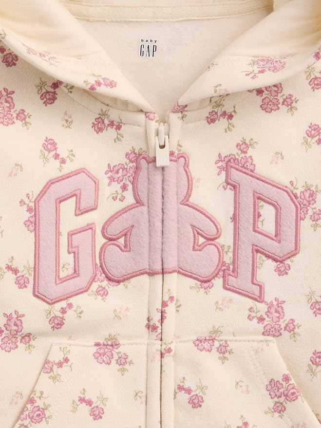 GAP Baby Logo Full Zip Hoodie - Image 3