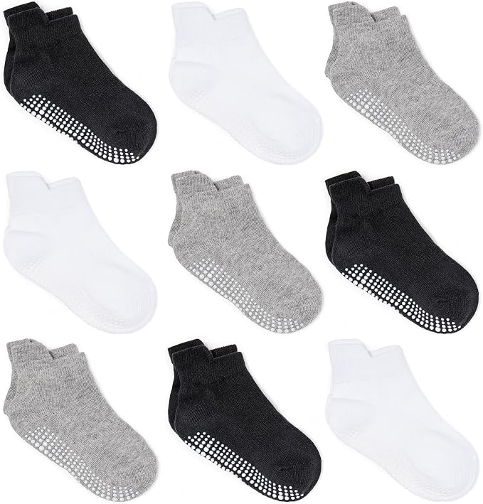Zaples Baby Non Slip Grip Ankle Socks by ZAPLES