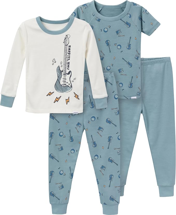 Gerber Baby Boys 4 Piece Pajama Set by Gerber