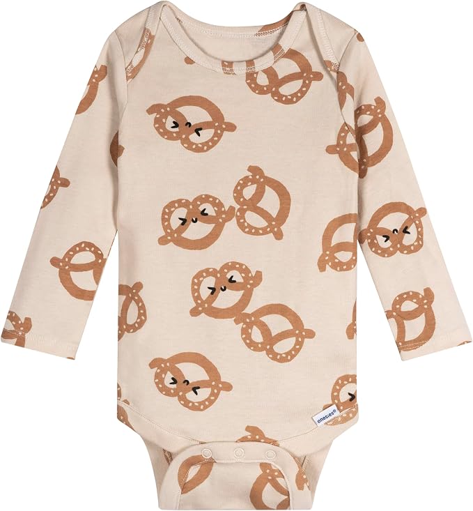 Onesies Brand Baby Boys & Girls 6-Pack Long Sleeve Bodysuits - Image 5