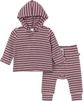 Modern Moments by Gerber Baby Hooded Hacci Top and Pant Set by ModernMomentsbyGerber
