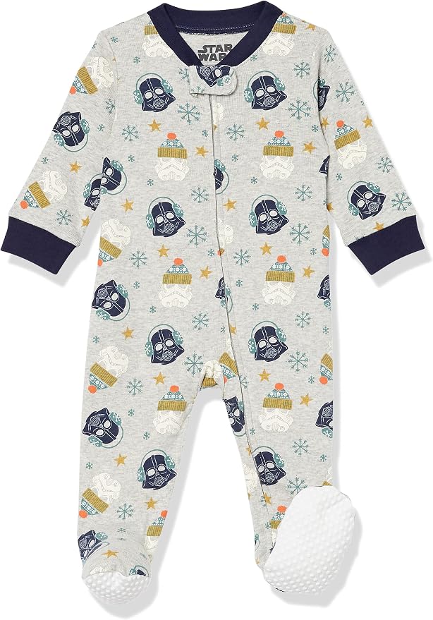Amazon Essentials Disney | Marvel | Star Wars Unisex Babies' Snug-Fit Cotton by AmazonEssentials