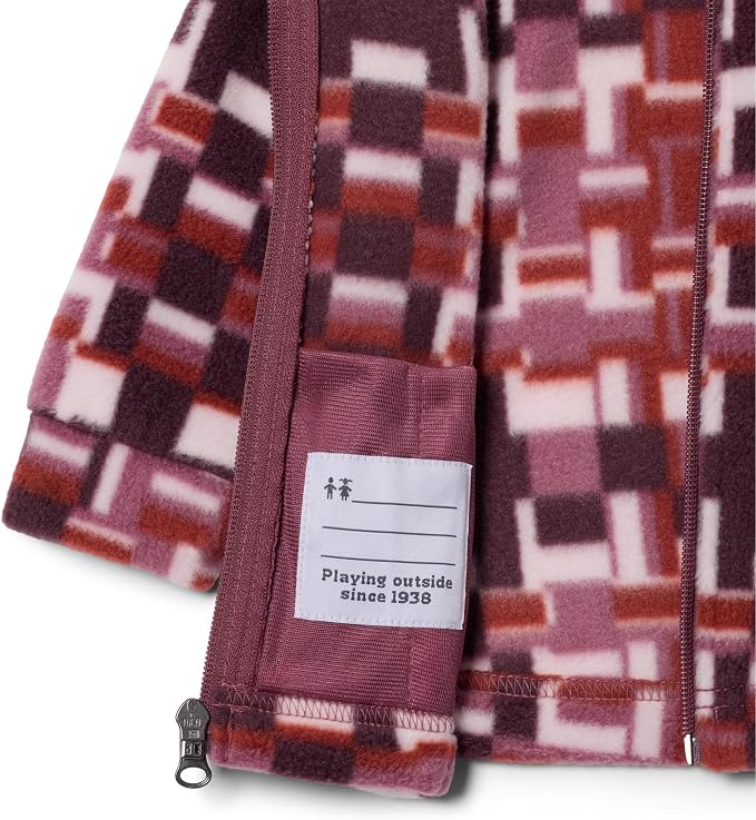 Columbia Youth Girls Benton Springs II Printed Fleece Jacket - Image 4
