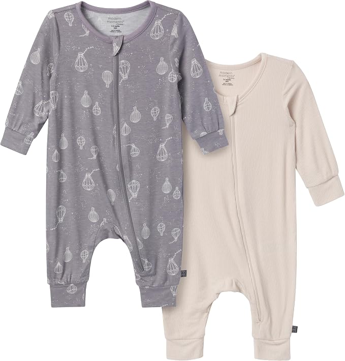 MODERNMOMENTS Baby Viscose 2-pack Footless Coveralls by ModernMomentsbyGerber