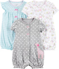 Simple Joys by Carter's Baby Boys 3 pack Snap up Rompers by SimpleJoysbyCarters