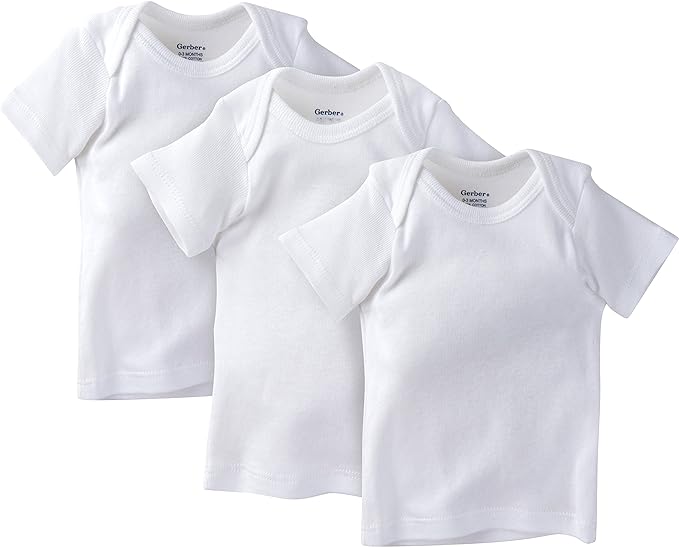 Gerber Baby 3-Pack Short-Sleeve Slip-on Shirts - Image 4
