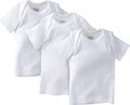 Gerber Baby 3-Pack Short-Sleeve Slip-on Shirts by Gerber