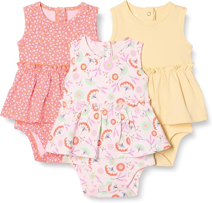 Amazon Essentials Baby Girls' Sleeveless Bodysuit Dress by AmazonEssentials