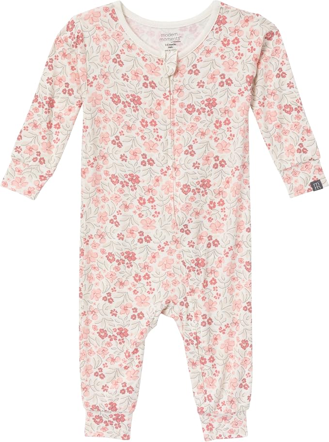 Modern Moments by Gerber Baby Viscose 2-pack Footless Tight Fitting Pajamas - Image 2