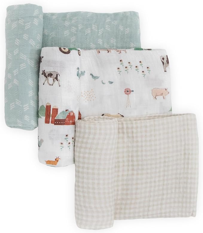 Little Unicorn Muslin Swaddle Blanket by LittleUnicorn