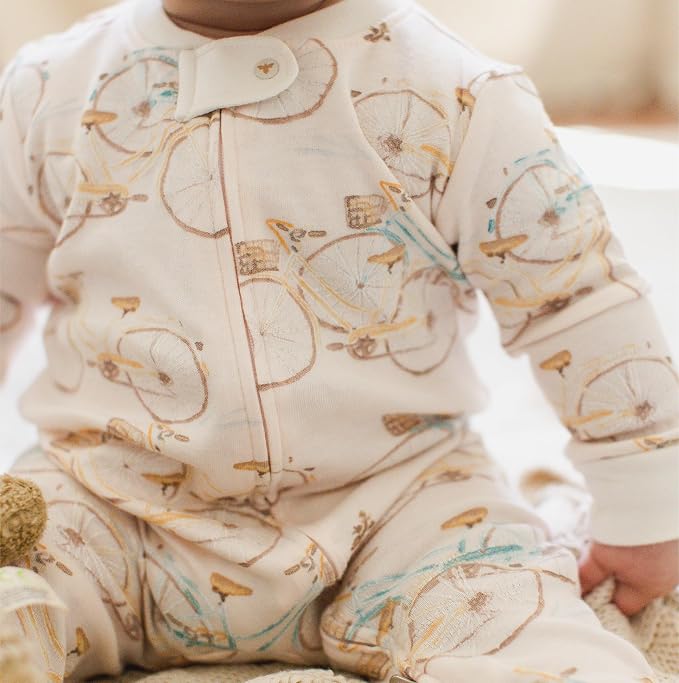 Burt's Bees Baby Unisex Sleep and Play Pajama, Footless One-Piece Zipper PJ | - Image 4