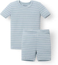 AVAUMA Stripe Pattern Baby Boys Girls Pajama Set Kids Toddler Snug fit Ribbed by AVAUMA