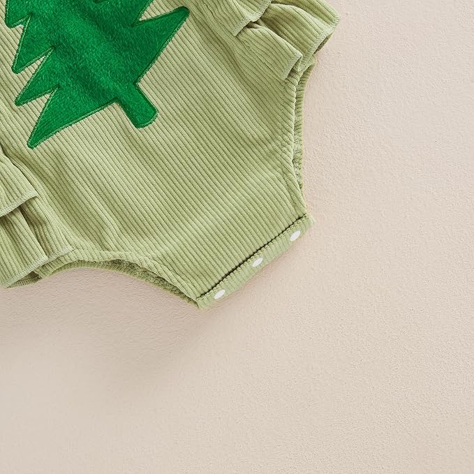 YINGISFITM My First Halloween Baby Girl Outfit Newborn Pumpkin Bubble Romper - Image 6
