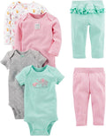 Simple Joys by Carter's Baby Girls 6-piece Bodysuits and Pants Set by SimpleJoysbyCarters
