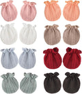 BQUBO Newborn Infant Toddler Mittens No Scratch Cotton Elastic Wrist Gloves by DRESHOW