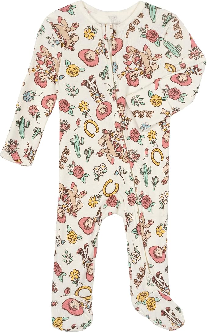 Disney Baby Girls' 2-Pack Footed Sleep N' Play Newborn to Infant - Image 2