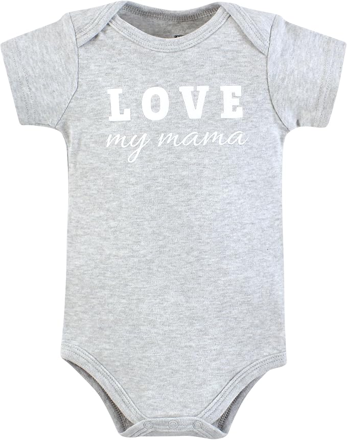 Hudson Baby Unisex Baby Cotton Bodysuits 5-pack - Image 3