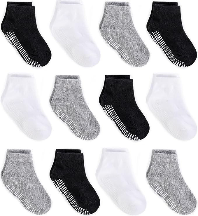 Zaples Baby Non Slip Grip Ankle Socks by ZAPLES