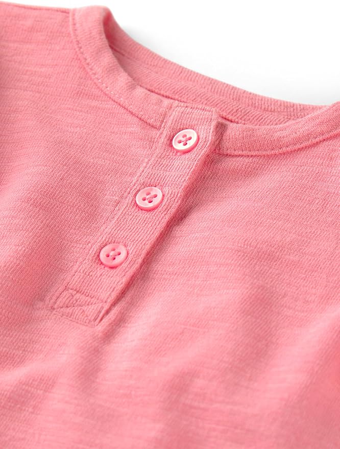 little planet by carter's Unisex Baby Waffle Knit Button-Front Jumpsuit made - Image 2