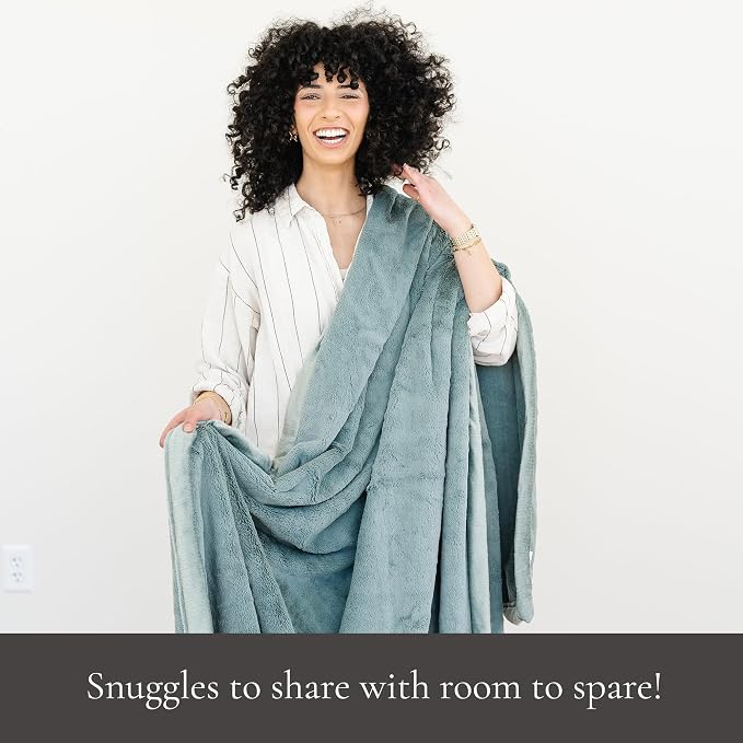SARANONI Oversized Luxury Blanket | Breathable Super Soft, Plush Comfy Blankets - Image 4