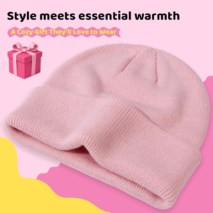 YMYDYFC Baby Beanie 3Pack Toddler Beanie Baby Winter Hats Boy&Girl 0-6Years | - Image 5