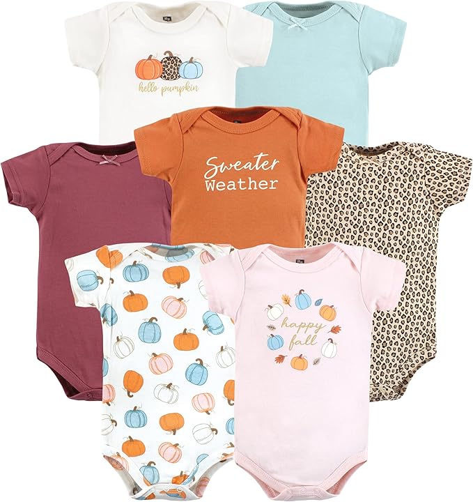 Hudson Baby Baby Boys' Cotton Bodysuits 7-pack by HudsonBaby