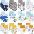 12 Pairs Newborn Baby Mittens Infant Toddler Gloves No Scratch Mittens Gloves by Geyoga