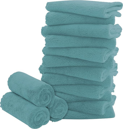 16 Pack Baby Washcloths by BAMBOOQUEEN