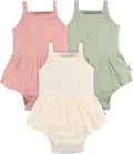 Gerber Baby Girls Multi-Pack Sleeveless Onesies Bodysuit by Gerber