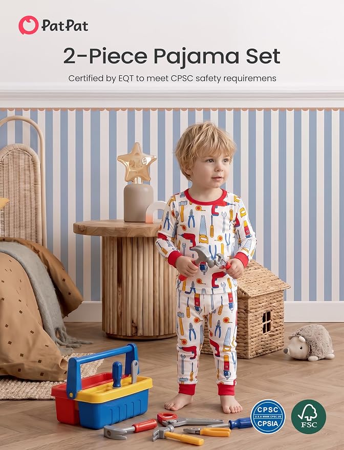 PATPAT Bamboo Viscose Pajama Set - Image 3