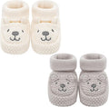 Newborn Shoes Knit Soft Baby Sock Booties by DUONITITI