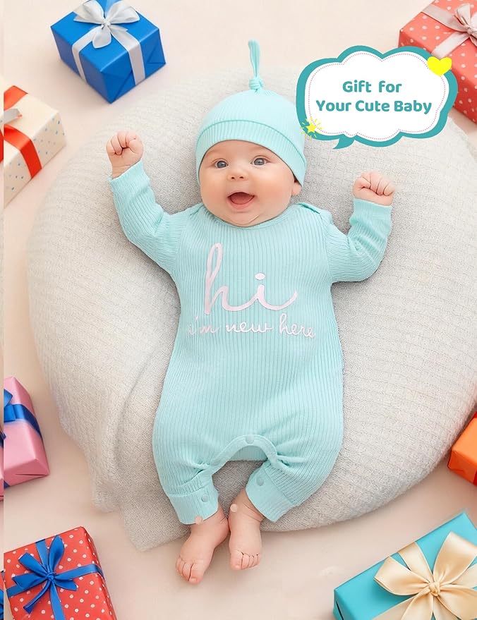 Babymine Newborn Coming Home Outfit Unisex Baby Clothes - Image 6