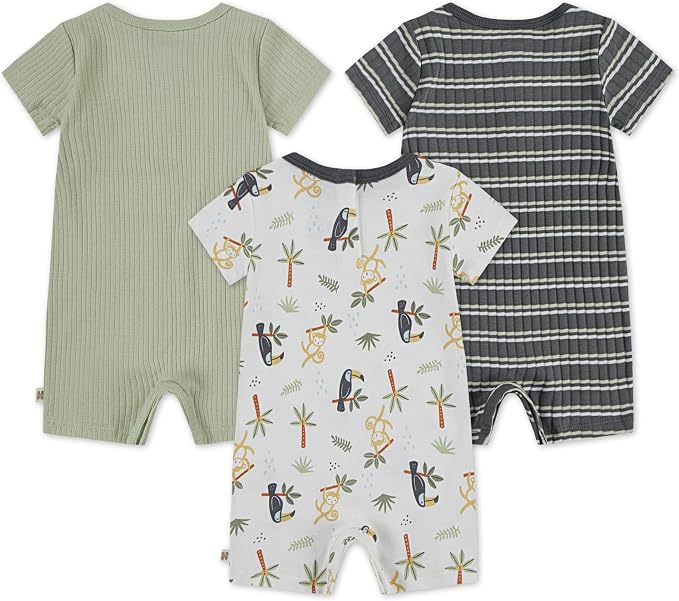 HUGGIES Baby Multi-pack Short Sleeve Romper - Image 2