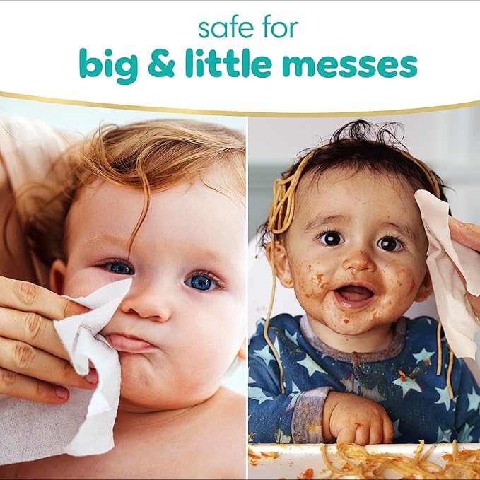 Pampers Baby Wipes Sensitive, Water Based Baby Wipes, Hypoallergenic and Unscented Baby Wipes, 56 Wipes Total (1 Flip-Top Packs)