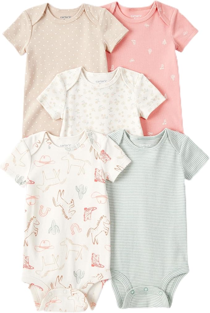 Carter's baby-girls Multi-pk Bodysuits 126g330 by Carters