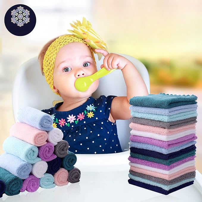 32 Pack Baby Washcloths - Image 3