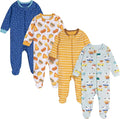 Onesies Brand Baby Boys' 4-pack Sleep 'N Play Footies by OnesiesBrand