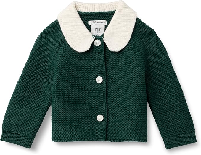 Amazon Essentials x Sofia Grainge Unisex Toddlers and Babies' Peter Pan Collar by AmazonEssentials