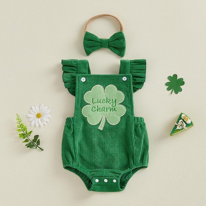 YINGISFITM My First Halloween Baby Girl Outfit Newborn Pumpkin Bubble Romper - Image 4