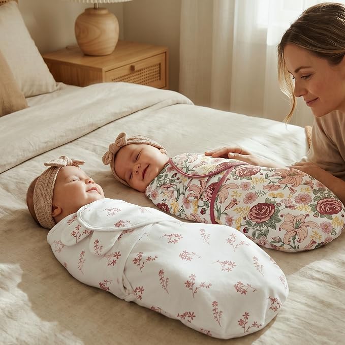 GLLQUEN BABY Swaddles for Newborns 0-3 Months, Adjustable & Easy Fastener | - Image 3