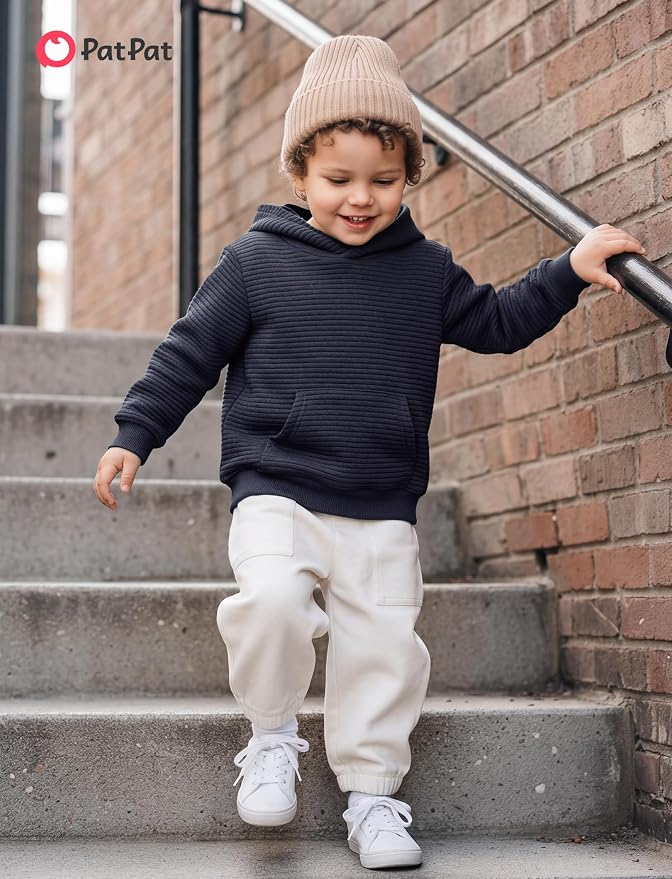 PATPAT Toddler Boy Long Sleeve Hoodie - Image 2